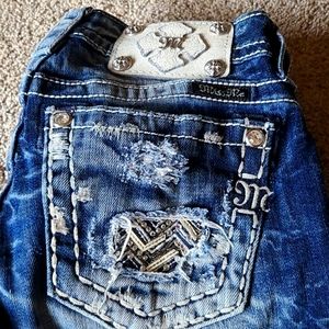 Womans Miss Me Cropped Jeans